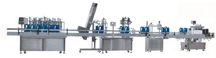 自動(dòng)玻璃水灌裝生產(chǎn)線